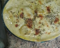 Frango cremoso com batata