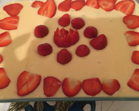 Pavê de morango simples