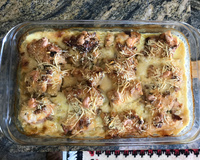 Bife de Frango Enrolado ao Forno