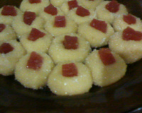 Biscoito amanteigado de goiabada