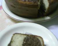 Bolo mesclado da Rithinha