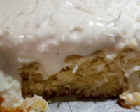 Bolo de coco molhadinho