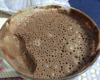 Mousse de chocolate aerado