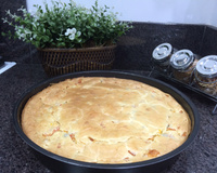 Torta de atum com brócolis