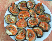 Berinjela de forno à moda Cris