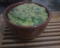 Souflé rápido de espinafre