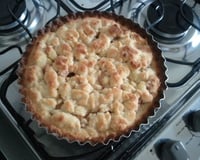 Torta de maçã simples