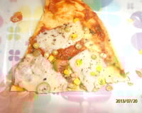 Pizza de salsicha rápida