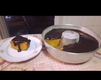 Bolo de cenoura Sanclair