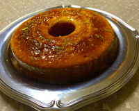 Bolo de laranja molhadinho