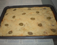 Purê de batata com requeijão gratinado