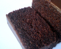 Bolo de chocolate e geleia