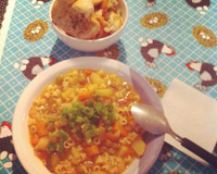 Sopa de carne com legumes da Di