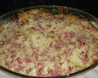 Batata assada com molho branco!