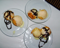 Sorvete frito do Cesar