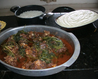 Rabada com agrião do Marcelo