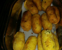 Croquete de milho da Gabi