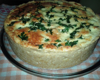 Quiche de frango (super leve e saboroso )
