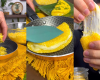 Esse cuscuz de frigideira é o lanche prático que você procura: barato, gostoso e saudável!