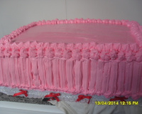 Bolo de gelatina de limão