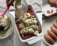 Faço esse quibe low carb de couve-flor no almoço, no lanche da tarde e no jantar: fica até melhor que a versão original