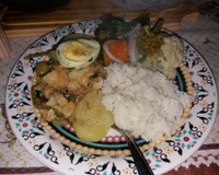 Bacalhau na panela de pedra