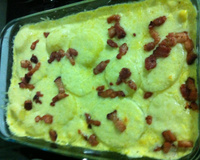 Batata temperada ao forno do Marcos Gustavo