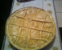 Torta de Frango com Requeijão