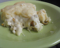 Escondidinho de frango cremoso