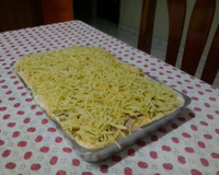 Batata recheada de forno