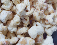 Pipoca doce com leite em pó