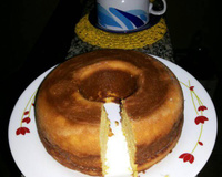 Bolo cremoso de milho