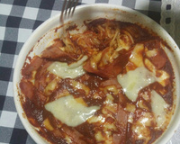 Macarronada de carne moída