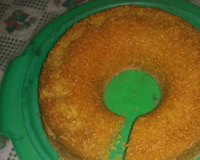 Bolo de flocão de milho