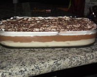 Pavê mousse de chocolate da Iva