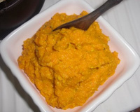 Patê de cenoura e queijo