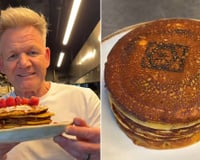 Panquecas fofinhas e uniformes segundo Gordon Ramsay, jurado do Masterchef: chef recomenda que esse pequeno passo é crucial
