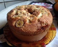 Bolo de banana fofinho