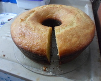 Bolo de fubá fofinho