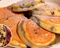 Panqueca de ricota com recheio de chocolate: massa deliciosa e fofinha é amor à primeira mordida