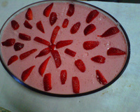 Mousse de morango