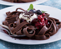 Macarrão de chocolate: como fazer