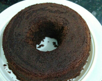 Bolo de chocolate com aveia