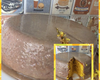 Bolo de cenoura na panela de pressão elétrica