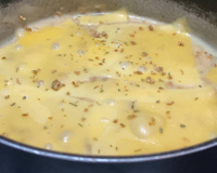 Frango ao molho de batata 