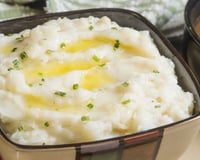 Purê de batata com azeite