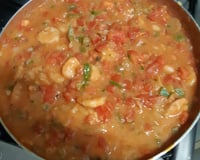 Camarão no molho de tomate