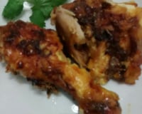 Frango com maionese no forno