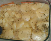 Lasanha de batatas