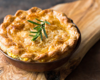 Empadão de grão de bico